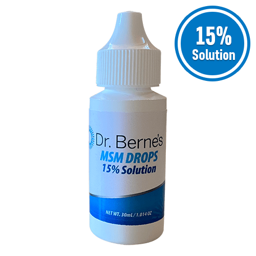 Dr. Berne's 15 MSM Eye Drops Dr. Sam Berne Holistic Eye Care