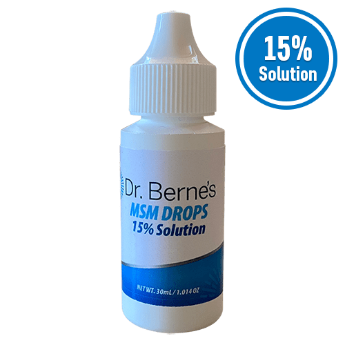 Dr. Berne's 15 MSM Eye Drops Dr. Sam Berne Holistic Eye Care