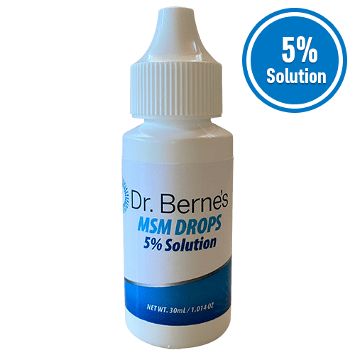 Dr. Berne's 5 MSM Eye Drops Dr. Sam Berne Holistic Eye Care