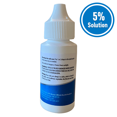 Dr. Berne�s 5 MSM Eye Drops Dr. Sam Berne Holistic